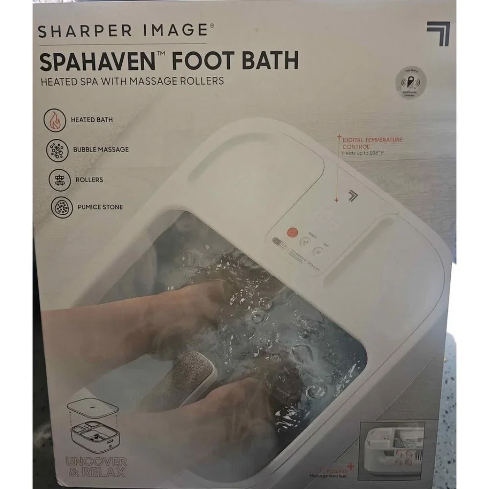 Sharper Image- Spahaven Heated Foot Bath – BRAND NEW - Picture 2 of 4
